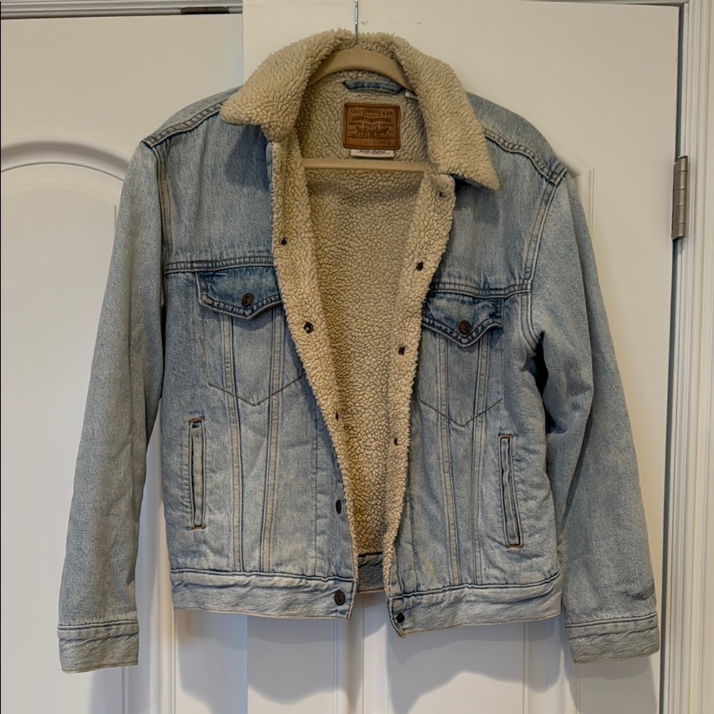 Levi's Sherpa Lined Denim Jacket